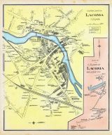 Laconia Village - Central, New Hampshire State Atlas 1892